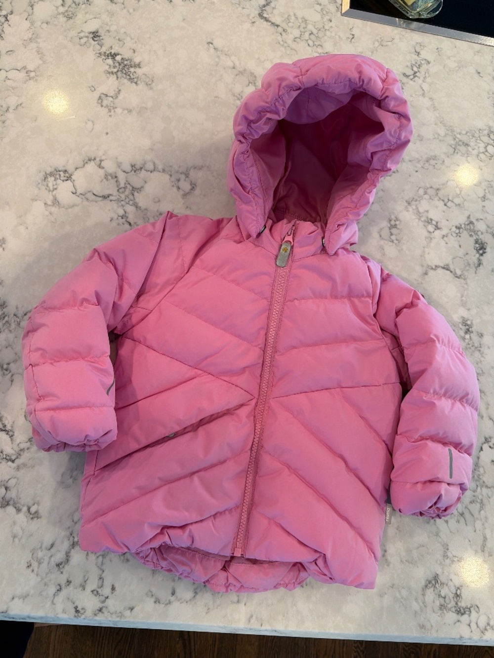 Reima Kids Pink Insulated Puffer Winter Coat